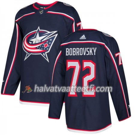 Miesten NHL Columbus Blue Jacket Pelipaitas Sergei Bobrovsky 72 Adidas 2017-2018 Laivastonsininen Authentic Miesten NHL Columbus Blue Jacket Pelipaitas Sergei Bobrovsky 72 Adidas 2017-2018 Laivastonsininen Authentic